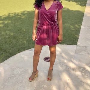 VELVET ROMPER